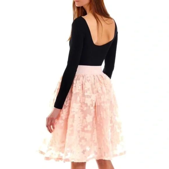 Maje Fil Coupé Flared Joshua Skirt. - Picture 3 of 10